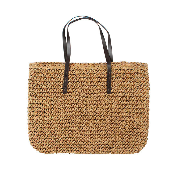 Spring New Beach Woven Straw Bag