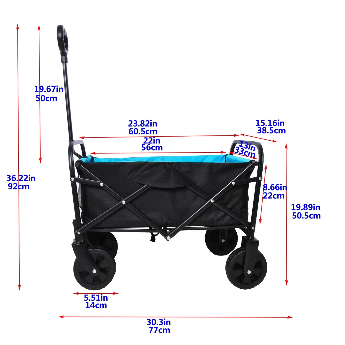 Folding Wagon Beach Cart